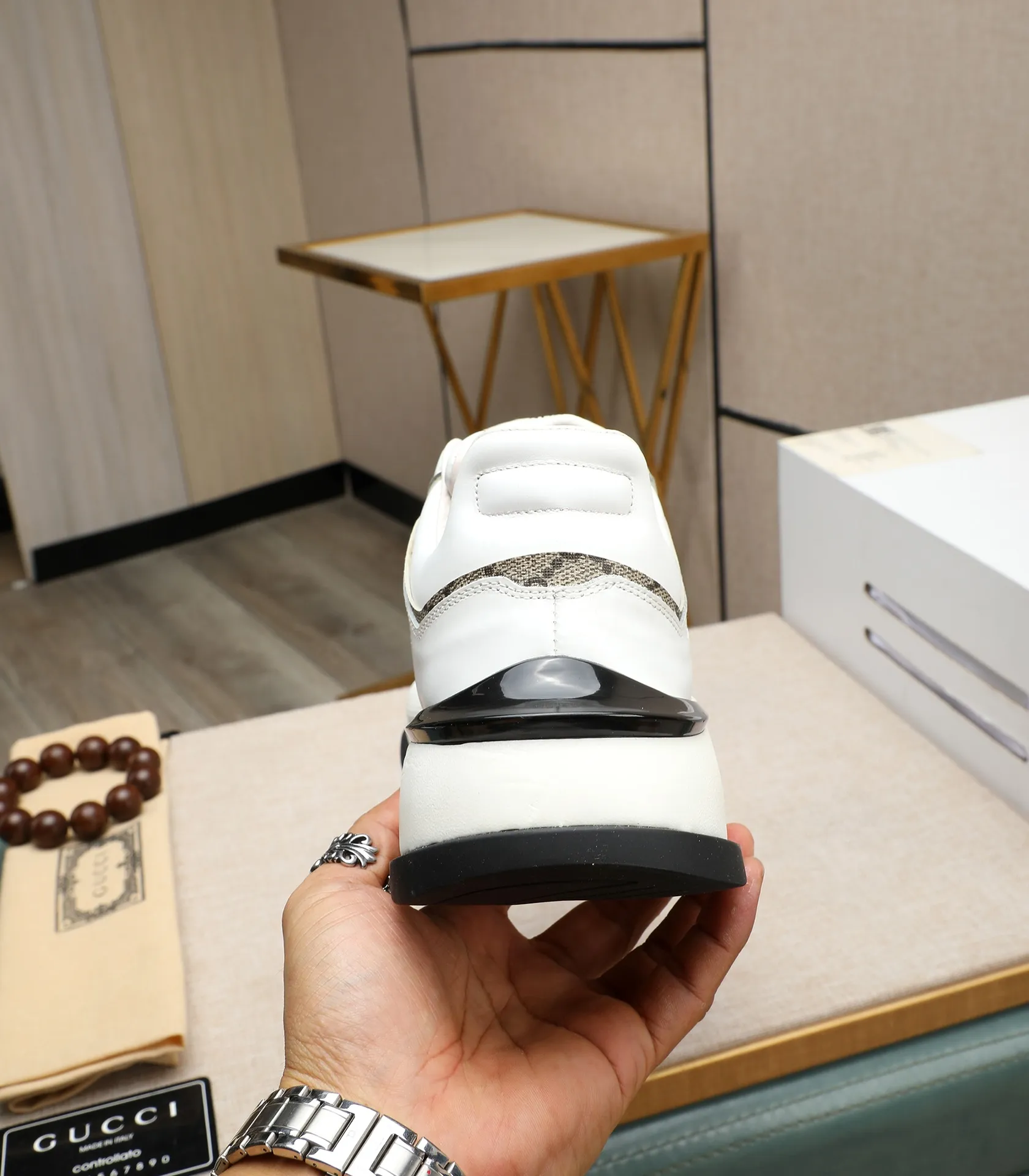 Men's men's shoes💰520 GUCCI🔍🔍2024 latest model On sale at the same time at the counter, original calfskin imported from Italy, genuine leather lining, (high-end, luxury, and class) exquisite workmanship, soles: original soles specially provided by the original factory, ⚠Exclusive double-layer movable molded soles are super comfortable⚠, real photos🎬The real ones are better🔍🔍"High quality·Follow the order" code number 38-44